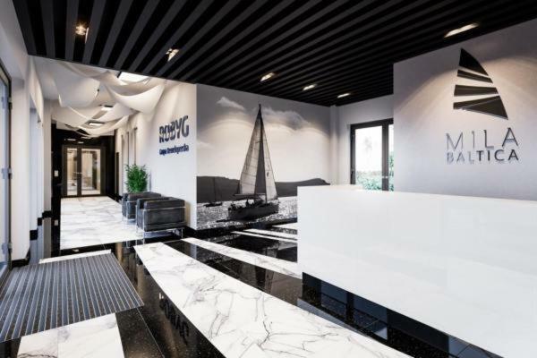 Nap Apartments Mila Baltica Gym&Sauna กดัญสก์ ภายนอก รูปภาพ