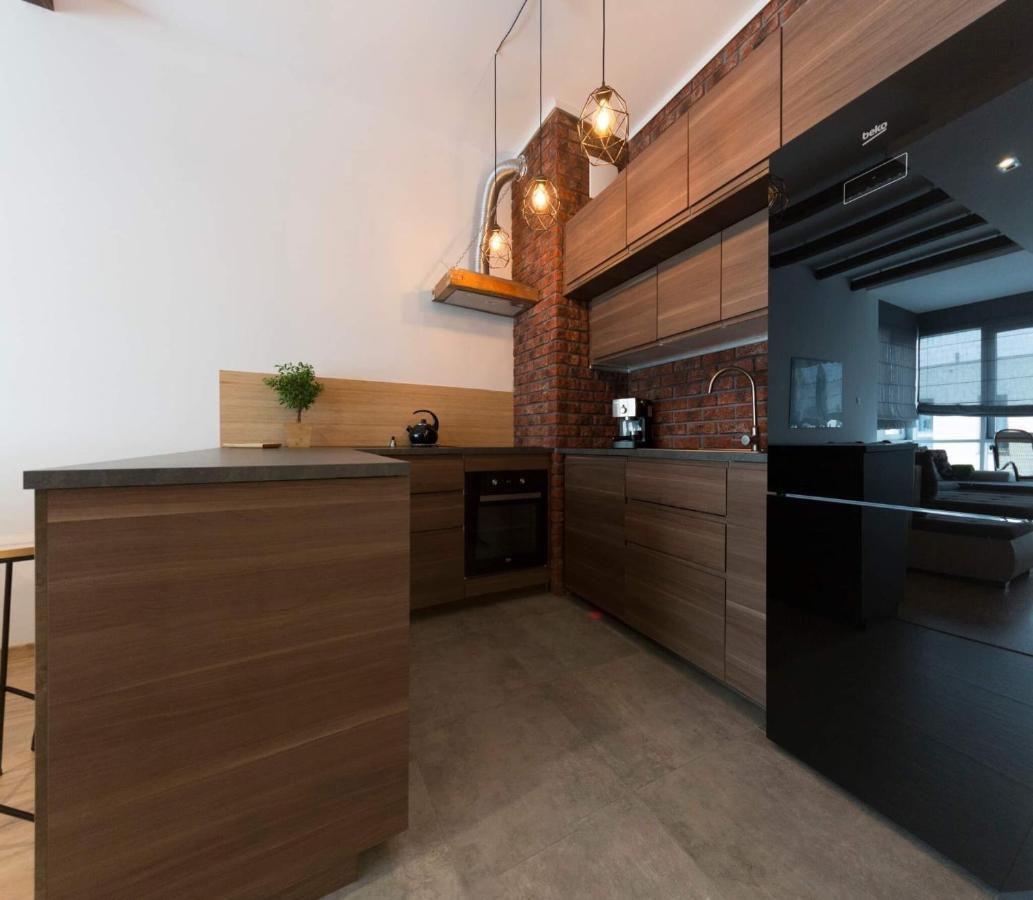 Nap Apartments Mila Baltica Gym&Sauna กดัญสก์ ภายนอก รูปภาพ